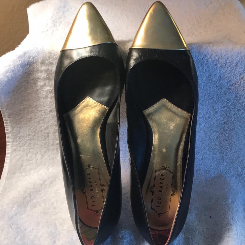 Ted Baker Seliq leather flat